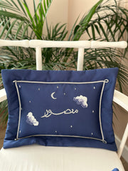 4 Pieces + Navy Pillow
