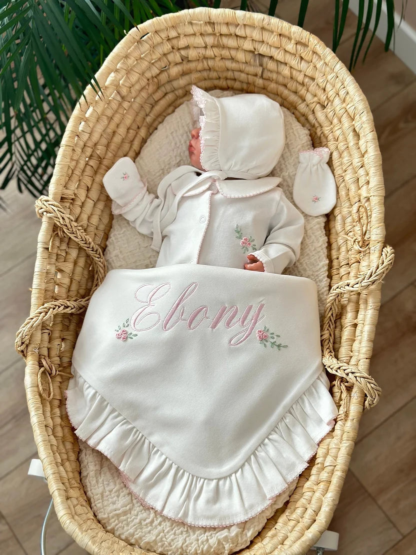 Spring Flowers Baby Set