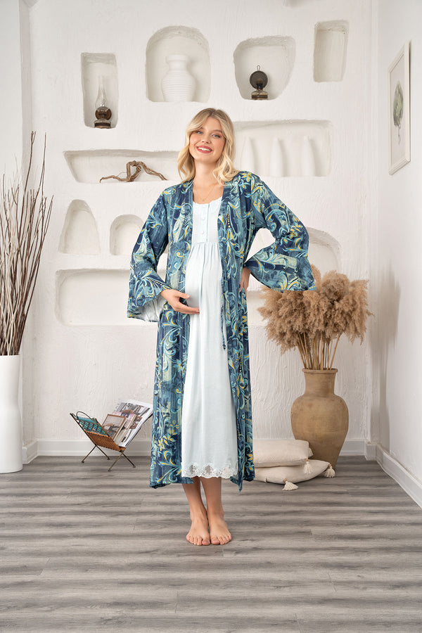 9531- Belmando Nightgown and Robe Set