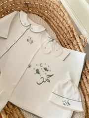 4 Pieces + White Pillow