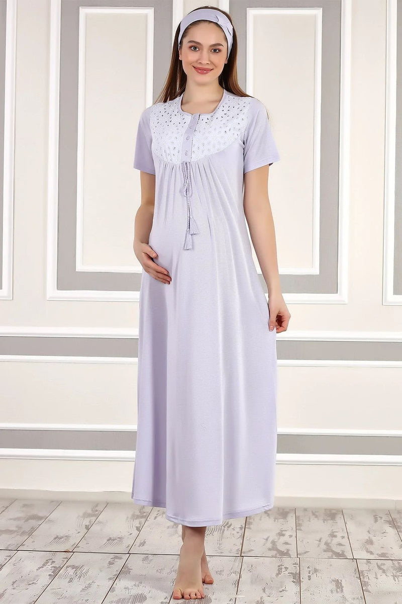 4320/ long elegant maternity set