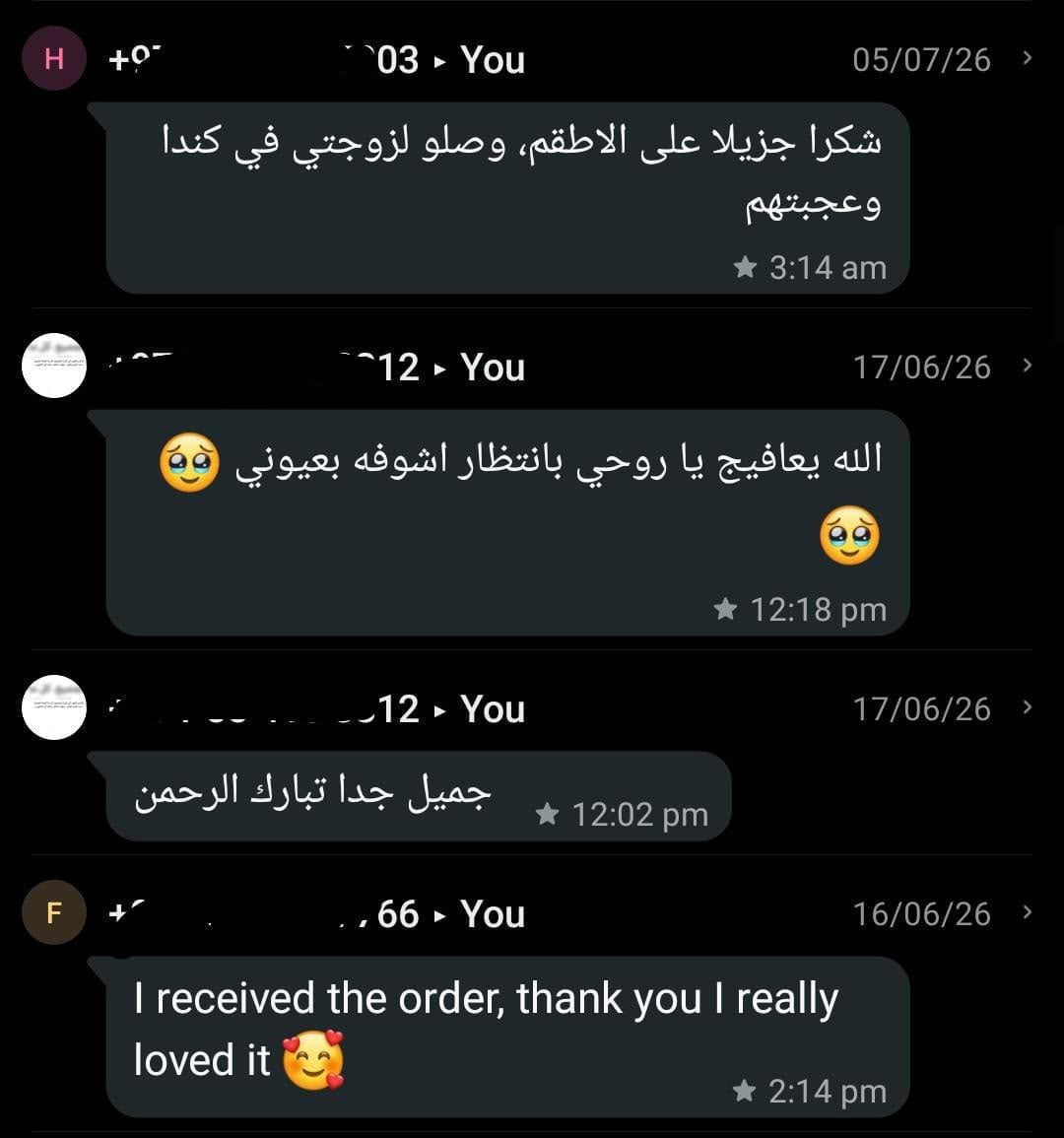 Original Bumpino customer feedback screenshot